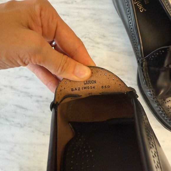 GH Bass - Larkin Tassel Brogue Loafers - Picture 3 of 3